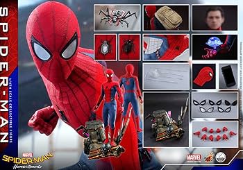 QS　スパイダーマン　頭パーツ3種類付　1／4スケール　フィギュア QS スパイダーマン 頭パーツ3種類付 1／4スケール フィギュア